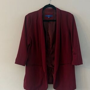 Apt. 9 Deep Red Women's Blazer